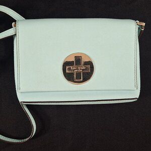 Kate Spade Small Baby Blue Crossbody Purse